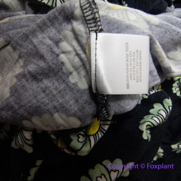 Modcloth daisy faux wrap short sleeve dress with side slit size 4X‎ - Picture 13 of 13